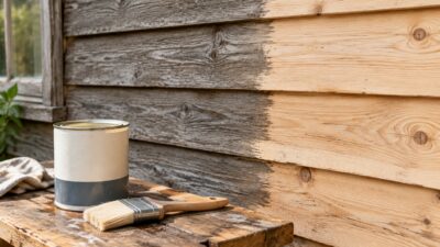 Отбеливание потемневшего дерева: как вернуть цвет